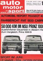 10. Juli 1965 - Auto Motor und Sport Heft 14