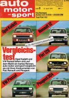 13. April 1974 - Auto Motor und Sport Heft 8