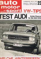 13. November 1965 - Auto Motor und Sport Heft 23