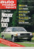 13. Oktober 1976 - Auto Motor und Sport Heft 21