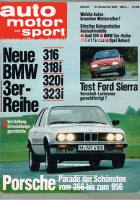 16. November 1982 - Auto Motor und Sport Heft 23