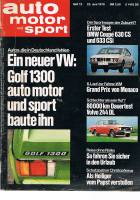 23. Juni 1976 - Auto Motor und Sport Heft 13