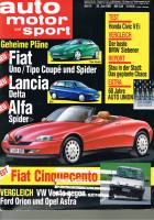 26. Juni 1992 - Auto Motor und Sport Heft 14
