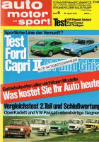 27. April 1974 - Auto Motor und Sport Heft 9