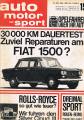Fiat 1500, Rolls Royce Silver Cl...