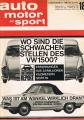 VW 1500, NSU-Wankel SpiderAustin...