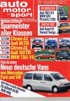 11. Dezember 1992 - Auto Motor und Sport Heft 26