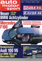 11. Januar 1991 - Auto Motor und Sport Heft 2