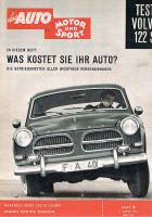 11. März 1961 - Das Auto Motor und Sport Heft 6