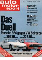 12. August 1981 - Auto Motor und Sport Heft 16