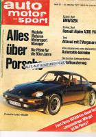 12. Oktober 1977 - Auto Motor und Sport Heft 21