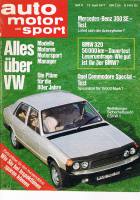 13. April 1977 - Auto Motor und Sport Heft 8