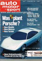 13. August 1980 - Auto Motor und Sport Heft 17