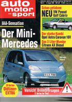 13. August 1993 - Auto Motor und Sport Heft 17