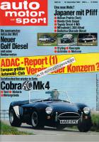 14. Dezember 1983 - Auto Motor und Sport Heft 25