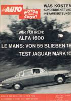 14. Juli 1962 - Auto Motor und Sport Heft 15