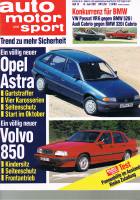 14. Juni 1991 - Auto Motor und Sport Heft 13