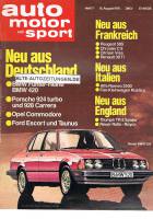 16. August 1978 - Auto Motor und Sport Heft 17