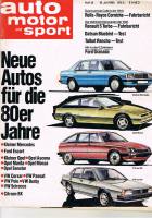 16. Juli 1980 - Auto Motor und Sport Heft 15