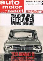 16. Oktober 1965 - Auto Motor und Sport Heft 21