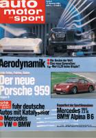 17. Oktober 1984 - Auto Motor und Sport Heft 21