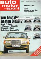 19.- Dezember 1979 - Auto Motor und Sport Heft 26