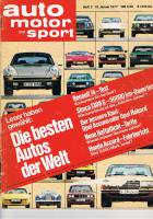 19. Januar 1977 - Auto Motor und Sport Heft 2