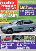 19. Oktober 1990 - Auto Motor und Sport Heft 22