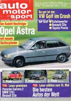 19. Oktober 1990 - Auto Motor und Sport Heft 22