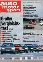 2. Dezember 1981 - Auto Motor und Sport Heft 24