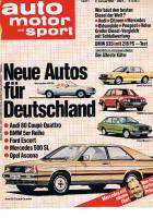 2. Januar 1980 - Auto Motor und Sport Heft 1