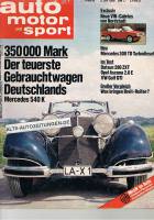 2. Juli 1980 - Auto Motor und Sport Heft 14