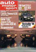 20. Dezember 1986 - Auto Motor und Sport Heft 26