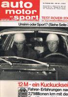 20. Februar 1965 - Auto Motor und Sport Heft 4