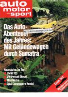20. Mai 1981 - Auto Motor und Sport Heft 10