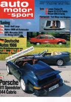 21. August 1985 - Auto Motor und Sport Heft 17