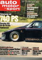 21. Juni 1986 - Auto Motor und Sport Heft 13