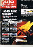 22. April 1981 - Auto Motor und Sport Heft 8