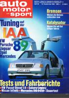 22. September 1989 - Auto Motor und Sport Heft 20