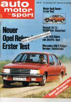 23. November 1977 - Auto Motor und Sport Heft 24