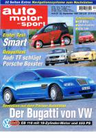 23. September 1998 - Auto Motor und Sport Heft 20