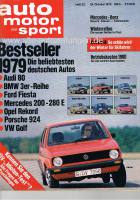 24. Oktober 1979 - Auto Motor und Sport Heft 22