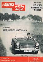 26. August 1961 - Das Auto Motor und Sport Heft 18