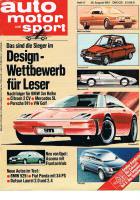 26. August 1981 - Auto Motor und Sport Heft 17