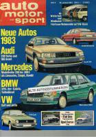 26. Januar 1983 - Auto Motor und Sport Heft 2
