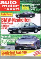 26. Juli 1991 - Auto Motor und Sport Heft 16
