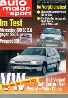 26. März 1993 - Auto Motor und Sport Heft 7