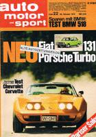 26. Oktober 1974 - Auto Motor und Sport Heft 22