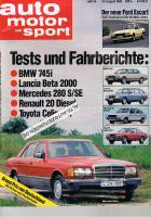 27. August 1980 - Auto Motor und Sport Heft 18