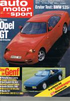 27. Februar 1988 - Auto Motor und Sport Heft 5